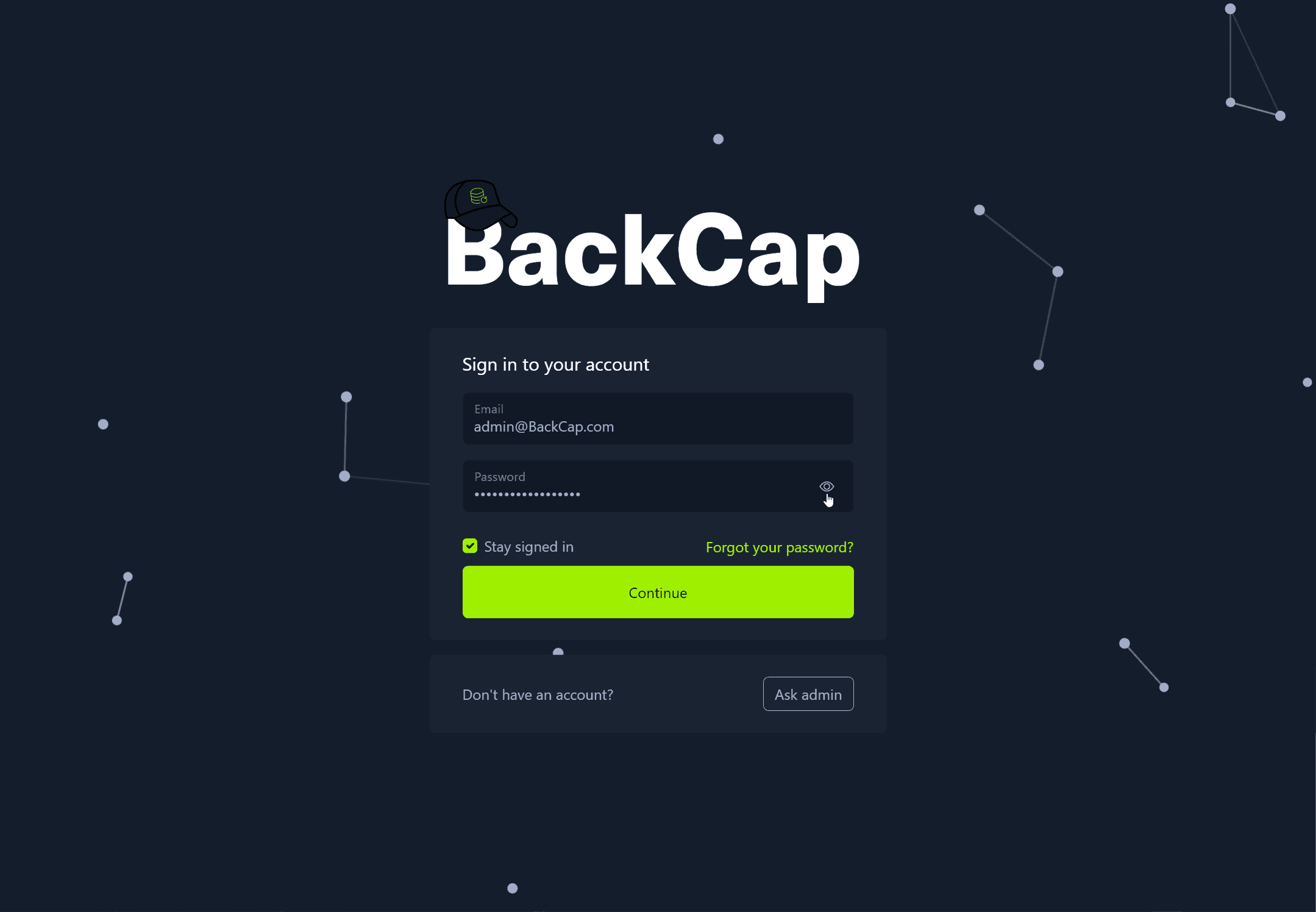 BackCap